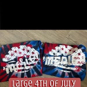 Patriotic Tie-Dye T-Shirts